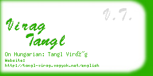 virag tangl business card